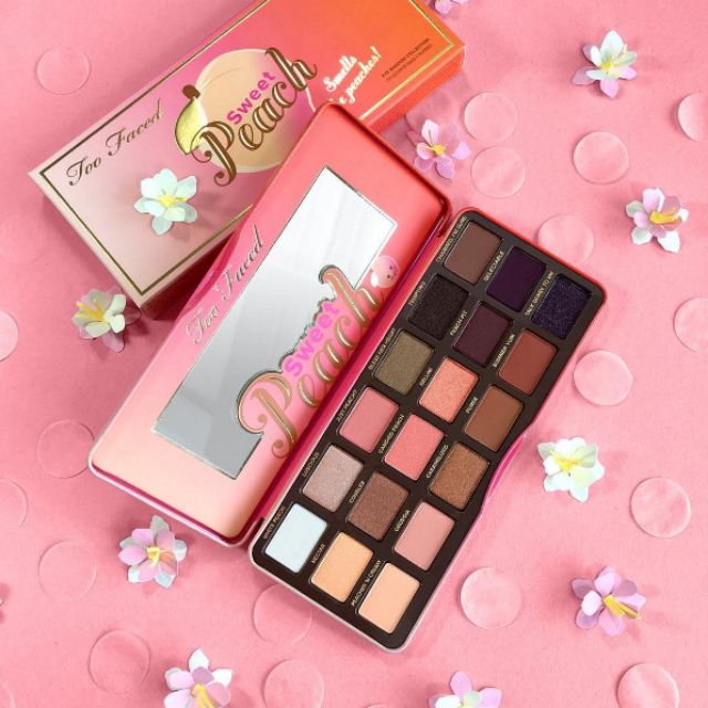 Bảng mắt Too Faced - Just Peachy/ Sweet Peach (tặng kèm ví/son dưỡng của hãng too faced) | BigBuy360 - bigbuy360.vn