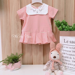 ĐẦM THUN BÉ GÁI SỌC NGANG DÁNG ĐUÔI CÁ DỄ THƯƠNG SIÊU MỀM [SẴN, ẢNH THẬT]