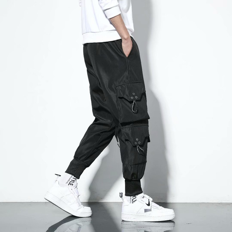 Men's Fashion Boxed Long Pants with Pockets