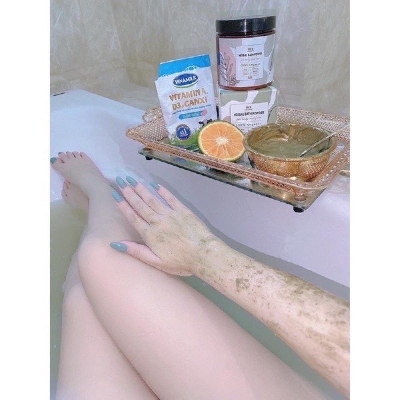 TẮM TRẮNG THẢO MỘC HER COSMETIC -Thảo Dược 100% Thiên Nhiên Giúp Da Trắng Sáng Mịn Màng , Đều Màu Da