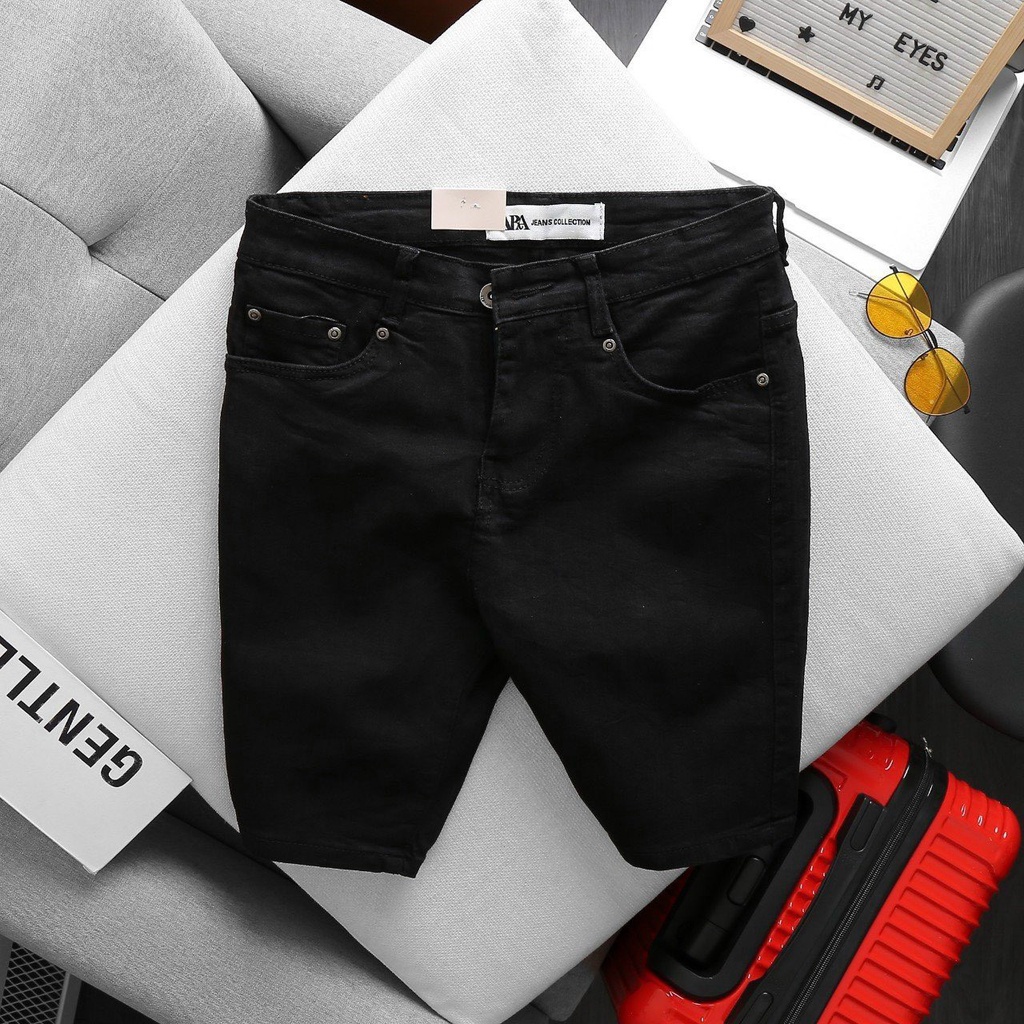 Quần short nam chất jean cotton bền đẹp, quần đùi nam co dãn thoáng mát 🔰Dainganstore🔰