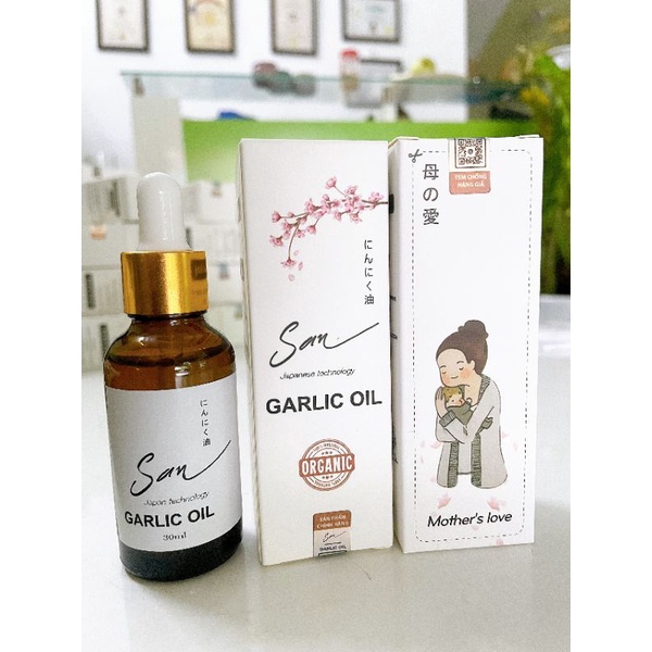 Tinh dầu tỏi San Organic lọ 30ml