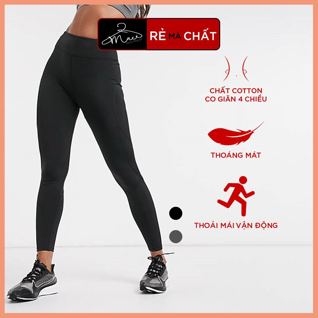 quần legging nâng mông asos, warm túi hông co dãn vải đẹp MACboutique