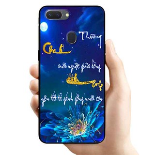 Ốp Lưng Realme 2/ Oppo A7,A5s/ Oppo F9/ Realme 2 Pro - Thư Pháp Cha Mẹ