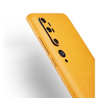 Miếng dán da cho xiaomi note 10 , xiaomi note 10 pro