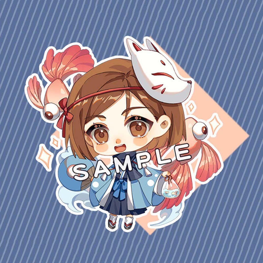 Móc khóa hình nhân vật hoạt hình dễ thương