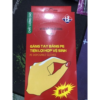 Set 10 hộp găng tay nilon tiện lợi dùng 1 lần