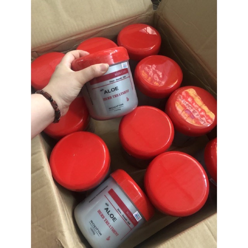 Kem Ủ Hấp ALOE- Sophia 1000ml,500ml
