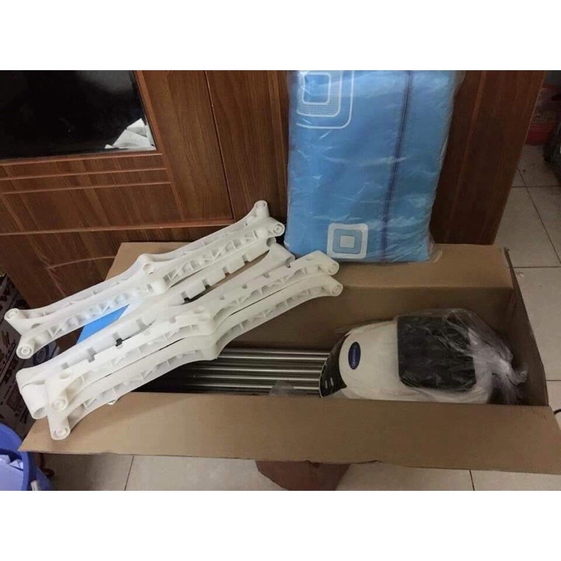 [SẴN HÀNG] Tủ Sấy Quần Áo Chịu Lực 15 Kg, Công Suất 1300W Sấy Nhanh Trong 1 Giờ, Có Điều Khiển Hẹn Giờ