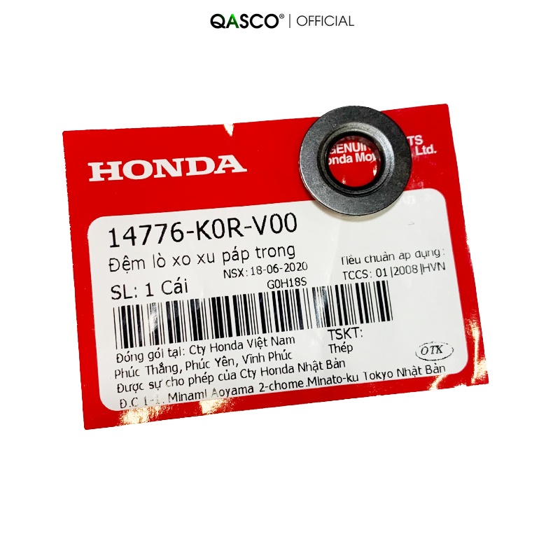 Đệm lò xo xu páp trong HONDA SH 125 / SH 150 (2020+)  QA(14776K0RV00) _( 528)
