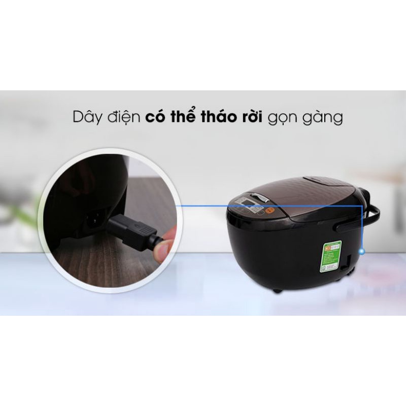 Nồi cơm điện tử Midea 1.8 lít MB-FS5018B hàng mới full box  chính  hãng 100% bảo hành 12T