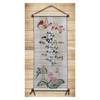 Mành thư pháp vẽ tay : TẠ ƠN