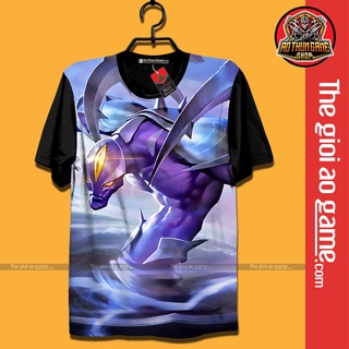Áo Liên Quân , Áo Thun Liên Quân Mobile Zill Unisex Nam Nữ Cổ Tròn Basic Tay Ngắn Form Rộng / Thegioiaogame.com