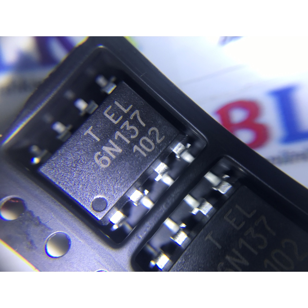 3 IC Opto 6N137 SOP-8 chính hãng Everlight