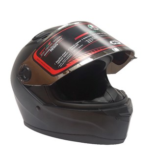 MŨ BẢO HIỀM FULLFACE AGU ĐEN TRƠN