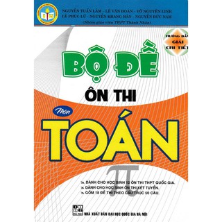 Sách - Bộ Đề Ôn Thi Toán 2021 ( 18 Đề Thi Theo Cấu Trúc 50 Câu ) - HA