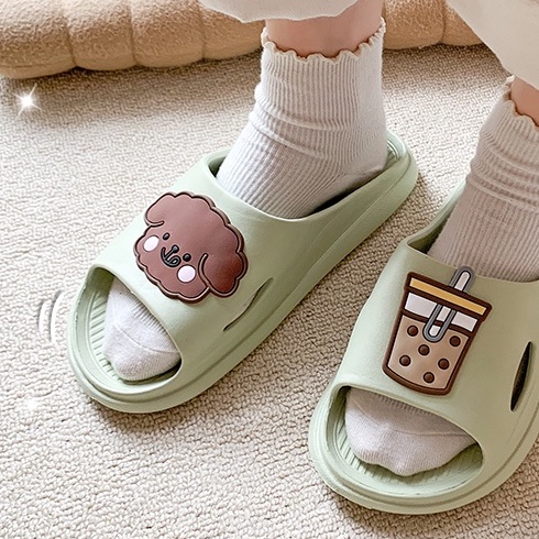 Dép Đi Trong Nhà Chống Trượt Khử Mùi Thiết Kế Dễ Thương Thời Trang Mùa Hè Cho Nữ