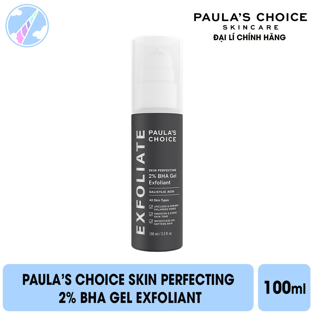 Gel Loại Bỏ Tế Bào Chết Làm Mềm Mịn Da Chứa 2% BHA Paula's Choice Skin Perfecting 2% BHA Gel Exfoliant 100ml