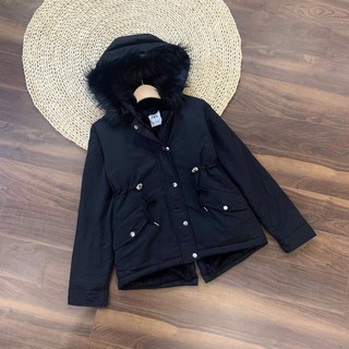 Áo parka dáng ngắn