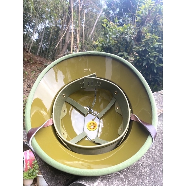 mũ cối cốt phíp lòng vàng vải gabadin chuẩn tàu