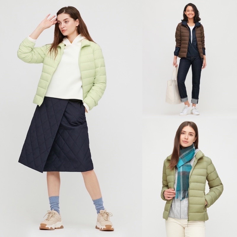 Áo phao lông vũ nữ Uniqlo