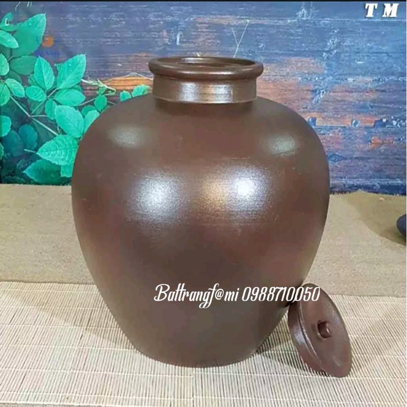 Chum Rượu Sành Bát Tràng 10l,20l,30 lít