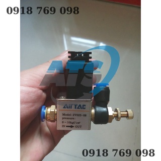 Van điện từ khí nén 2 cửa 2 vị trí dùng khí co2 cho bể cá thủy sinh