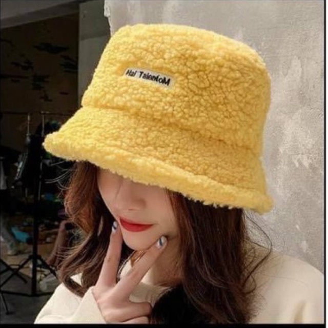 MŨ LÔNG CỪU NỮ QC HÓT HÍT SIÊU RẺ CHO CÁC CHỊ E