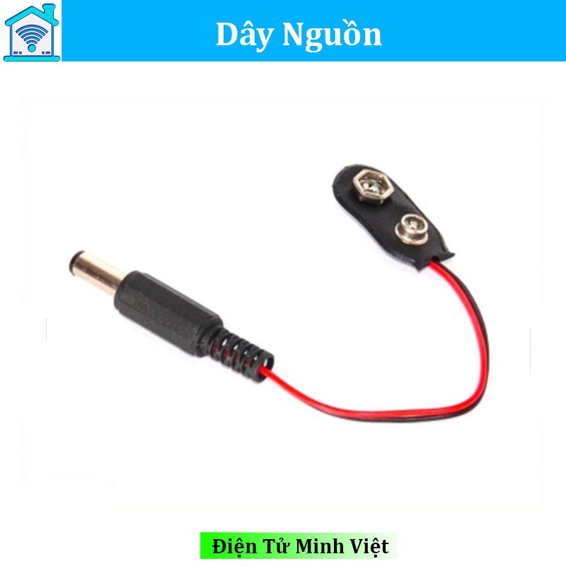 Dây Nguồn, Đế Nguồn Pin 9V