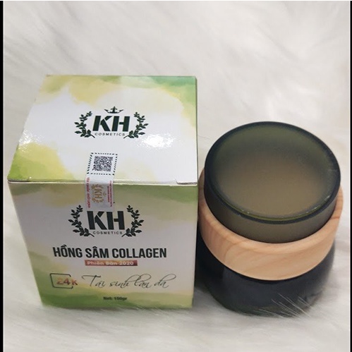 Mặt nạ hồng sâm Collagen Kim Hoàng +Mặt nạ hồng sâm Kim Hoàng 24k