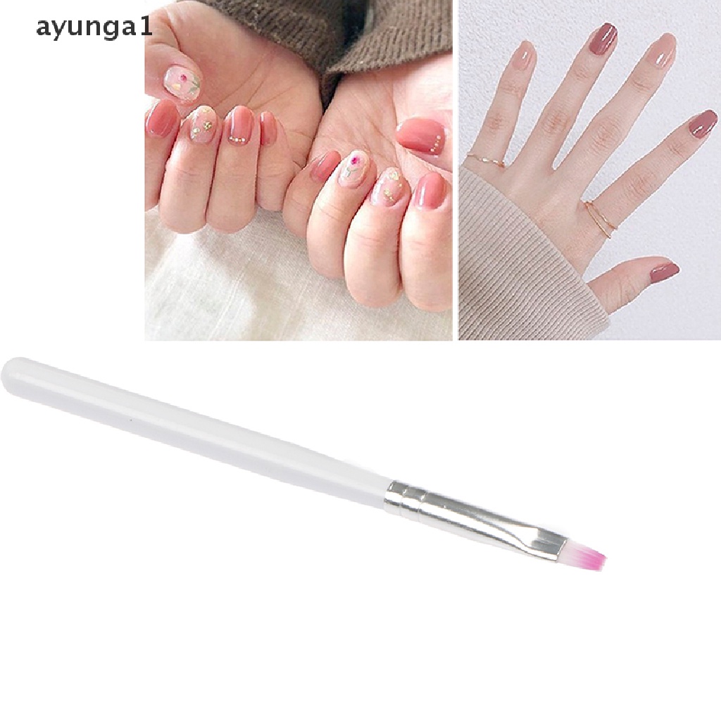 [ayunga1] 1PC Nail Art Brush Builder UV Gel Drawing Painting Brush Pen DIY Manicure Tool [new]