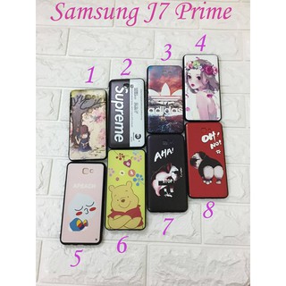 Ốp lưng in hình thời trang cho Samsung Galaxy J7 Prime Tặng kính cường lực