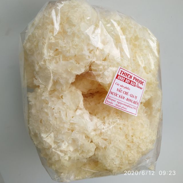 Nấm tuyết (tuyết nhĩ) - gói 500g