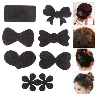 Set 2 Miếng Dán Tóc Đen Nhũ Kim Tuyến Tự Dính Cho Bạn Gái