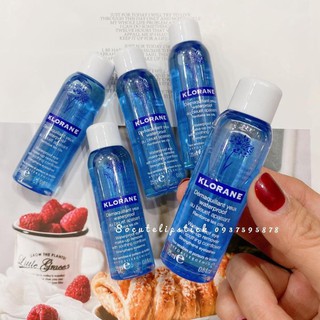 Nước tẩy trang Klorane Waterproof Eye Make-up Remover Minisize 25ml