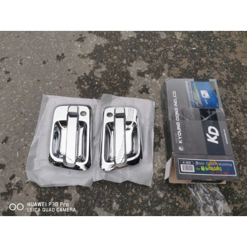 Bộ ốp tay mở cửa HUYNDAI EX8 mạ INOX.