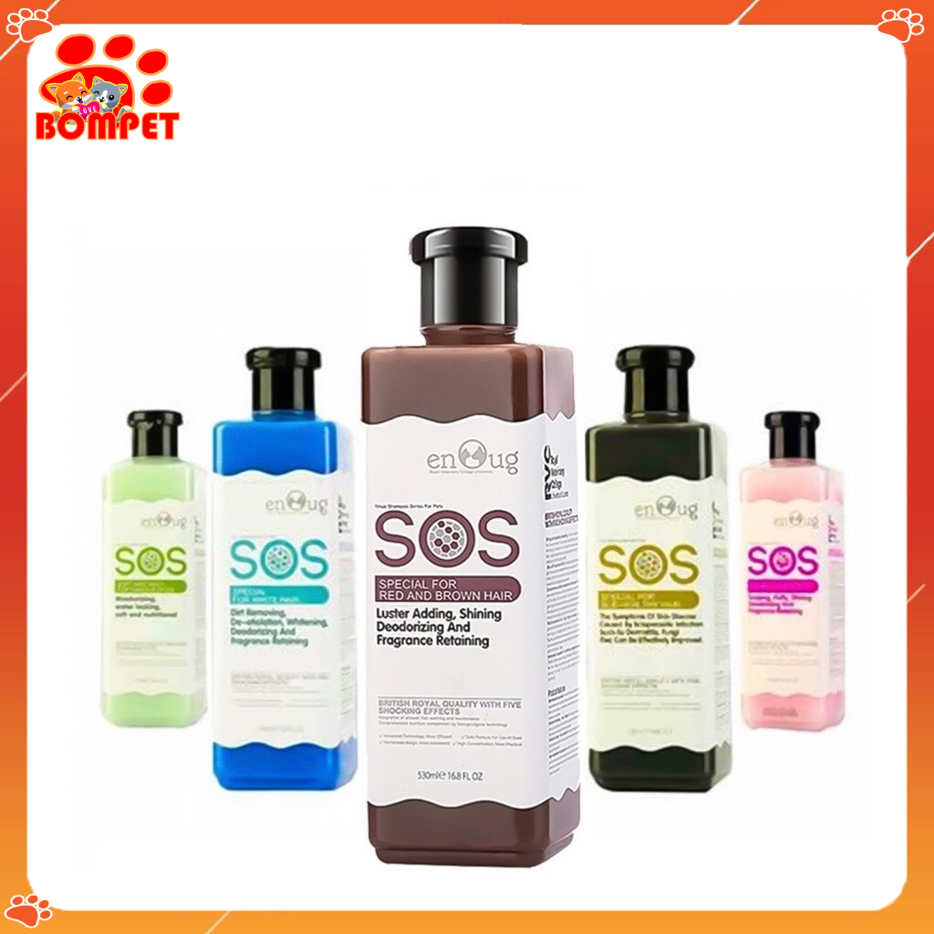 Sữa Tắm SOS Cho Cho Mèo 530ml BOMPET