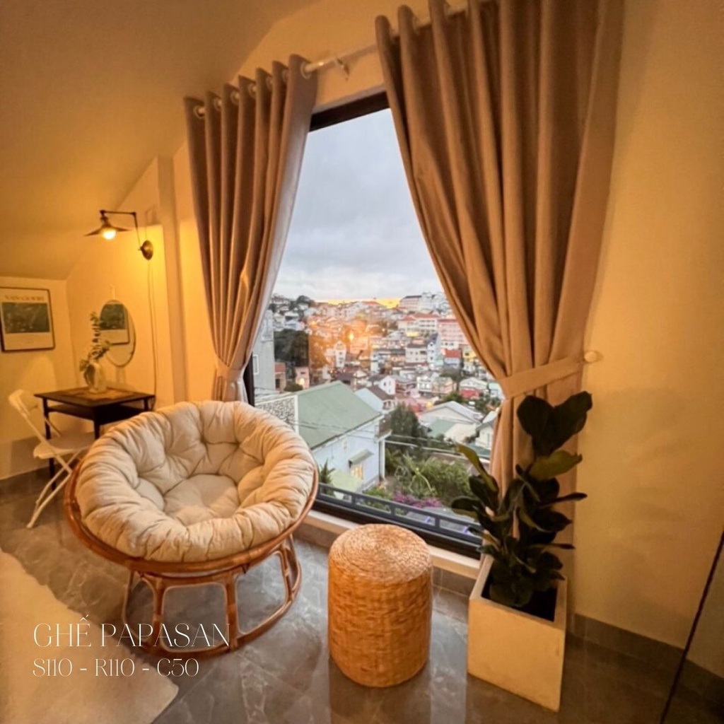 GHẾ PAPASAN/ GHẾ LƯỜI ĐỌC SÁCH, XEM PHIM, THƯ GIÃN