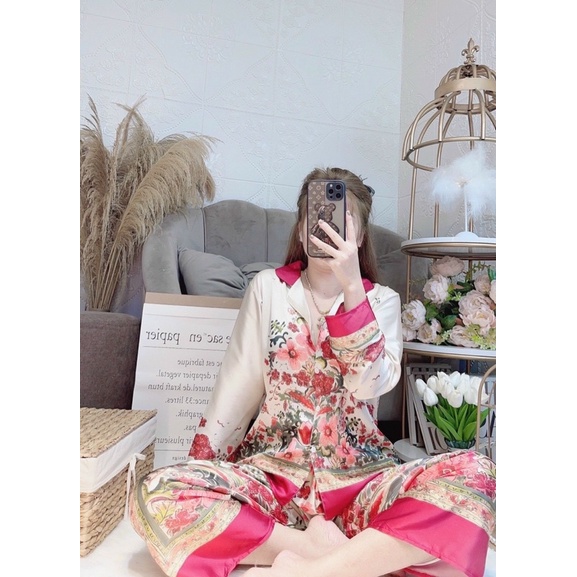 TAY DÀI THIẾT KẾ MỚI VỀ MẪU HOT HIT —— LỤA LATIN TÀU BAO ĐẸP—— HÀNG THIẾT KẾ NHÀ SAM —-KHO CHUYÊN SỈ PIJAMA LỤA CAO CẤP | BigBuy360 - bigbuy360.vn