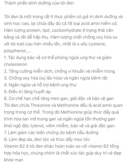 Tỏi đen cô đơn nhà làm