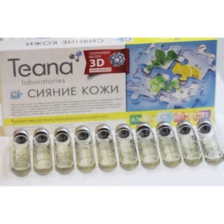 Serum tươi Teanna C1 colagen nguyên hộp 10 ống