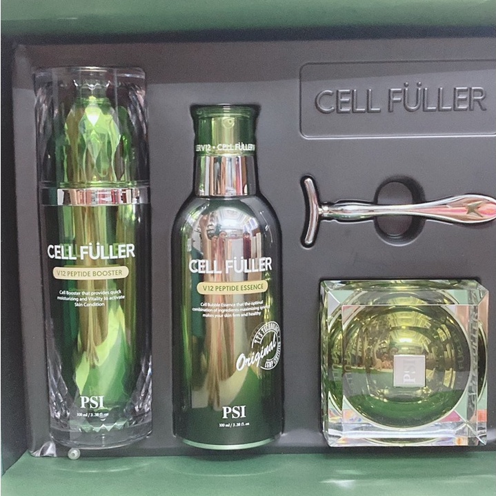 パイオンテック　セルフューラーV12 PEPTIDE 3点セット Bộ 3 Mỹ Phẩm Psi Cell Fuller v12 Peptide Dưỡng da chuyên sâu Pion