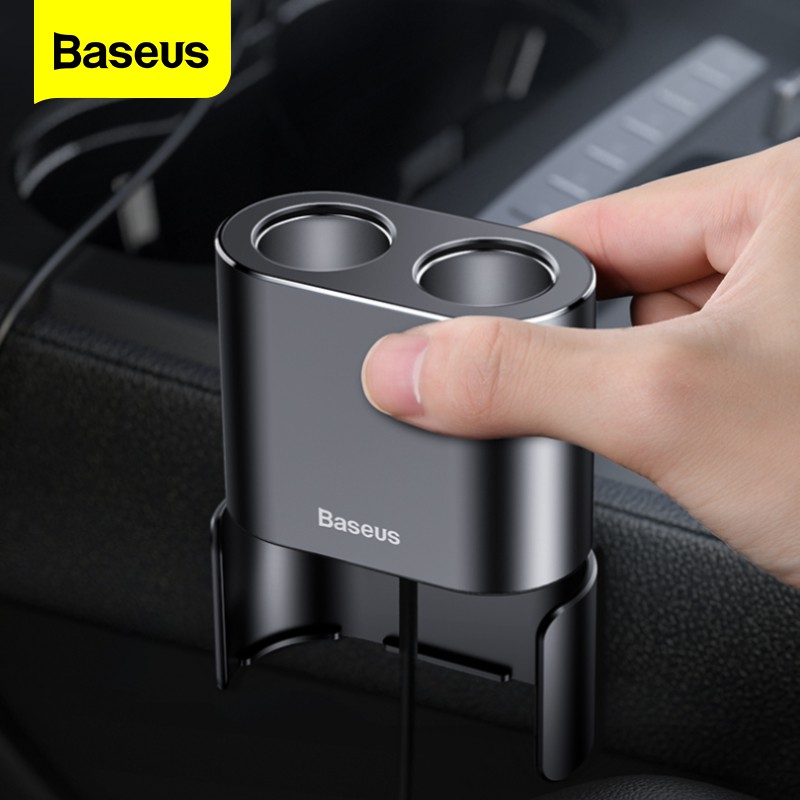 Tẩu Sạc Baseus Hai Cổng USB 12V-24V 100W Cho Xe Hơi