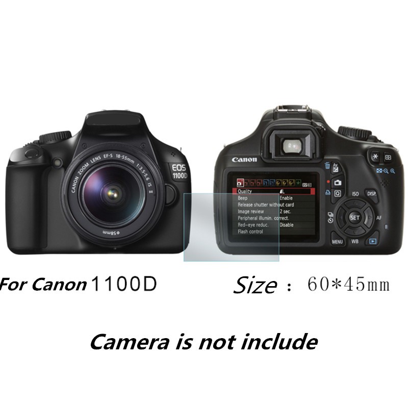 Kính Cường Lực Bảo Vệ Màn Hình Máy Ảnh Canon EOS 2000D 1500D 1300D 1200D 1100D 2000D 1500D 1300D 1200D 1100D