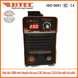 MÁY HÀN BTEC MMA-200ES