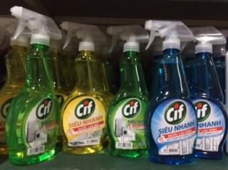 Cif lau bếp 520ml