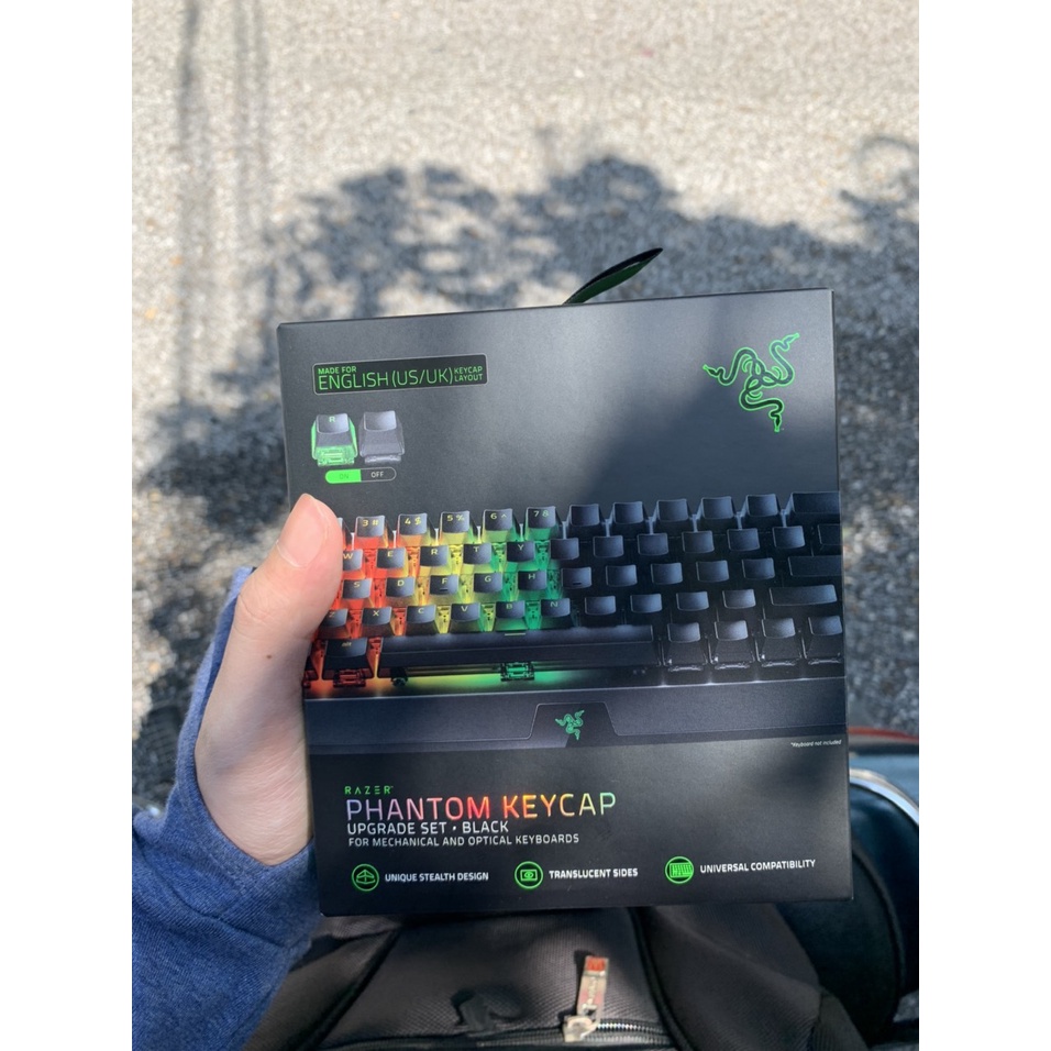 Bộ phím bấm Razer Phantom Keycap Upgrade Set (Hàng chính hãng)