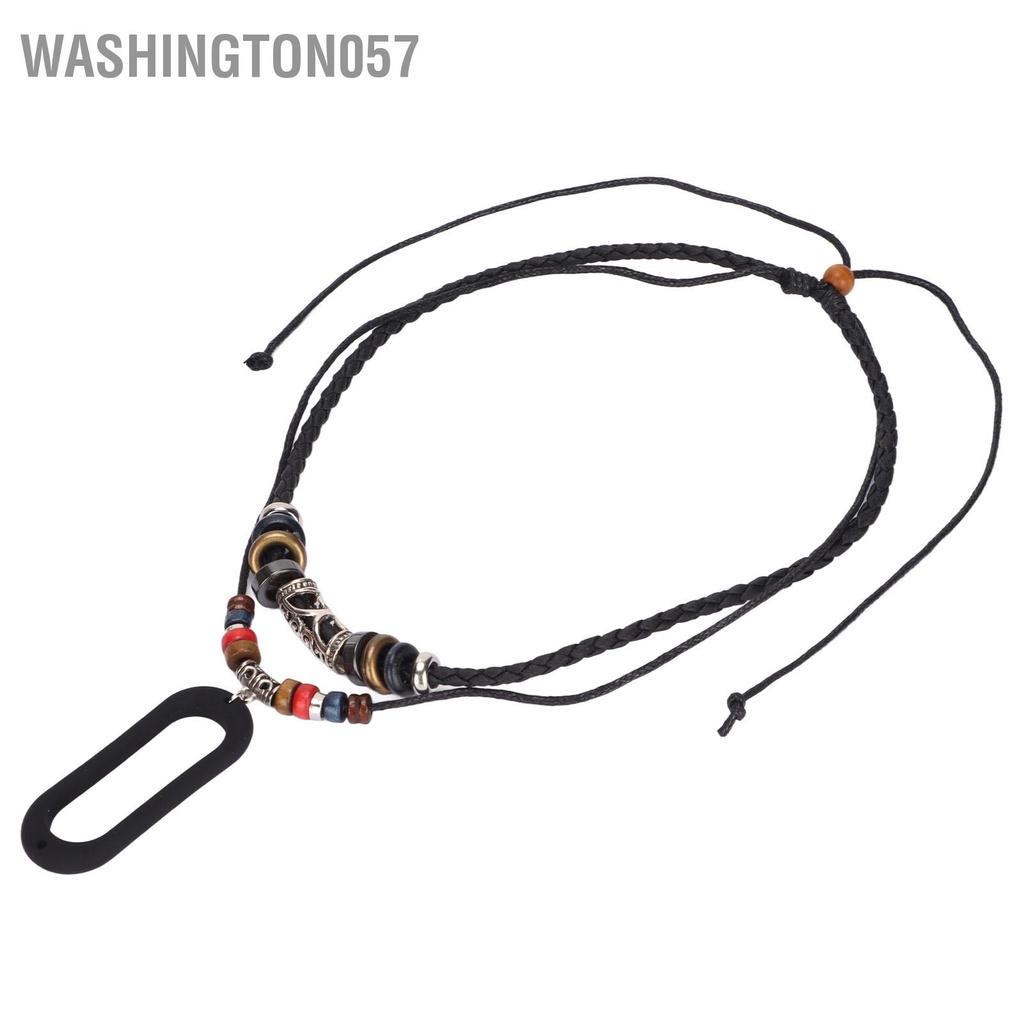 Washington057 Dây đeo tay nâng cấp tự làm thanh lịch cho Xiaomi Mi Band 5/6 cổ điển thời trang chống mài mòn
