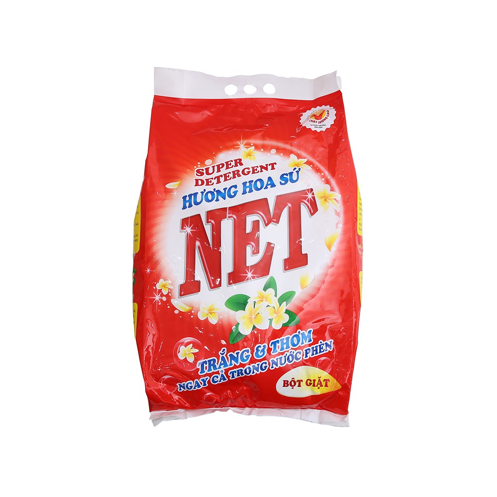 Bột Giặt NET 6KG Extra Và Hương Hoa Sứ