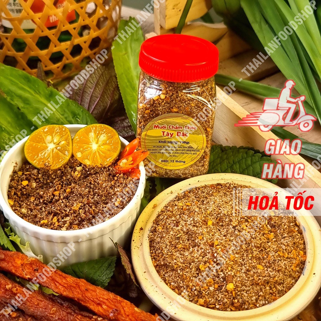 Muối Chẩm Chéo  Tây Bắc Loại Ngon - Hộp 130gr